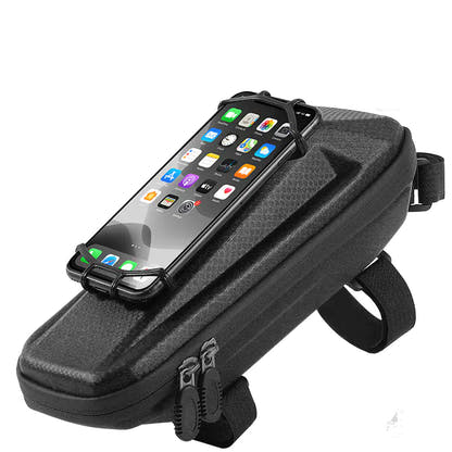 Black EVA bicycle top-tube bag — exact supplier SKU photo