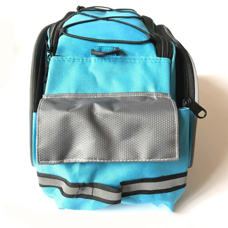 Bicycle rack storage bag, Blue supplier option