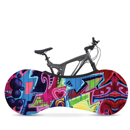 Bicycle wheel dust cover, supplier 5style; bicycle illustrates coverage