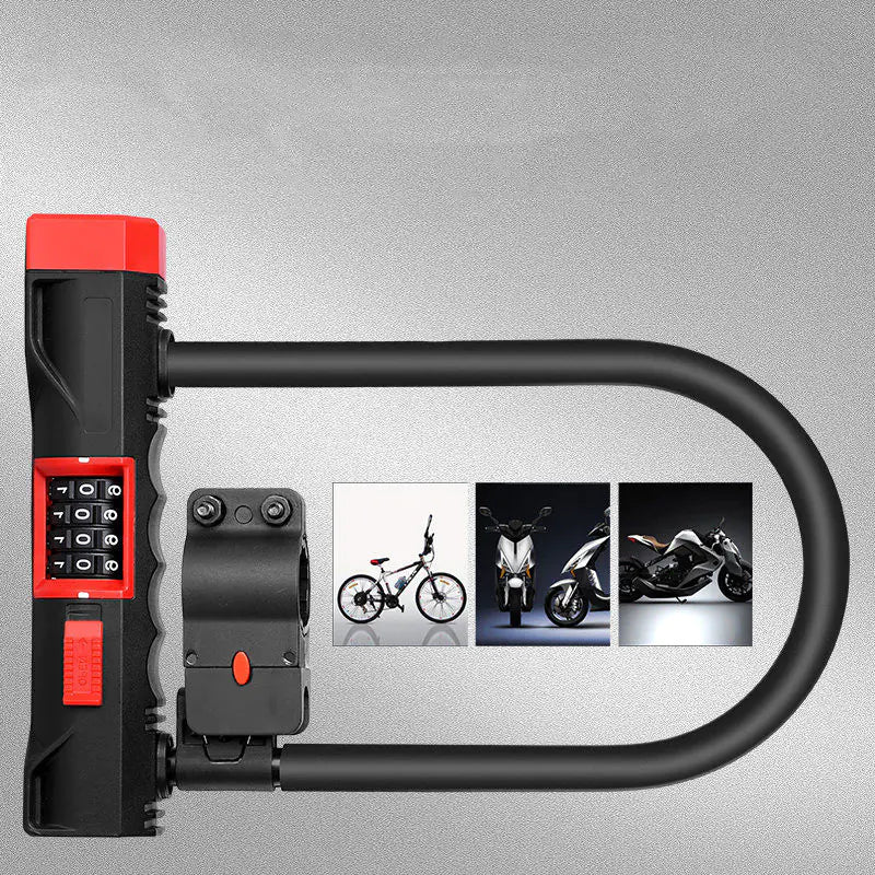 U-Shaped Electric Bicycle Lock