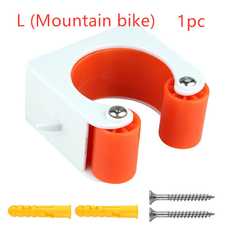 Bicycle parking buckle, supplier Red / Mountain bike / 1pc; pack label shown, full fixing quantity unverified