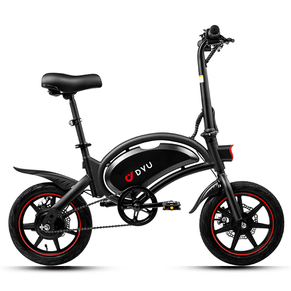 DYU D3F Foldable eBike 40KM Range IP54 Rating 3 Colours Punk Ride