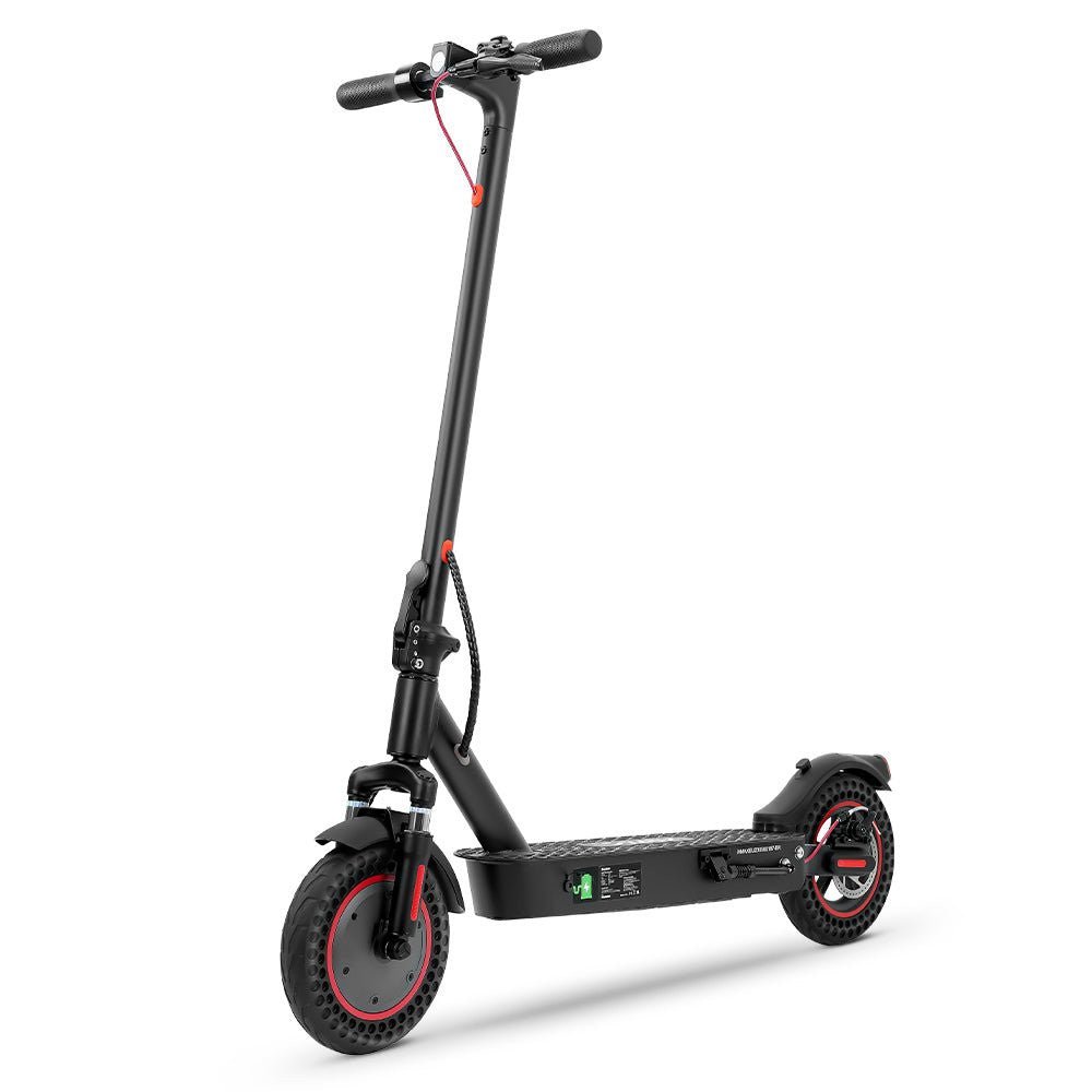 Electric Scooter for Adults - iScooter i9 MAX: Foldable Design, 10AH Battery, 500W Motor, 40KM Range, Dual Suspension -